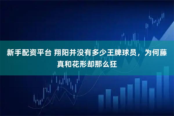 新手配资平台 翔阳并没有多少王牌球员,为何藤真和花形却那么狂